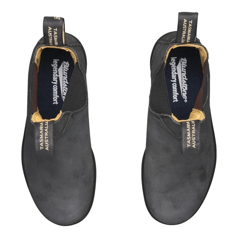 Blundstone - 587 Klassische rustikale Chelsea-Stiefel // Schwarz
