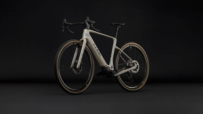 Cube Nuroad Hybrid C:62 SLX 400X Wh E-Gravelbike Diamant 28" glintsand´n´black