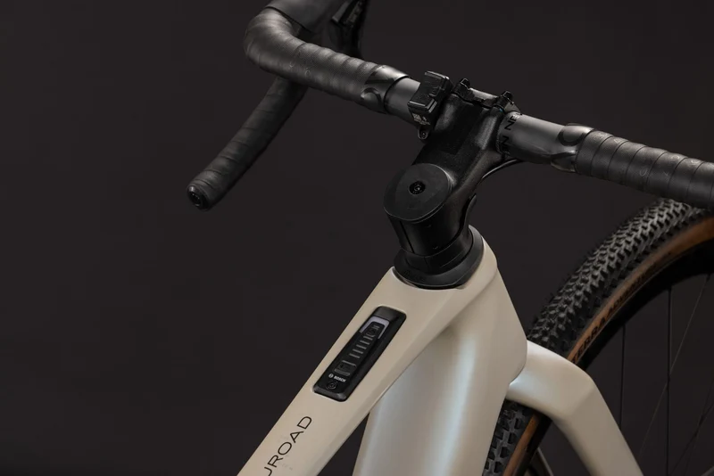 Cube Nuroad Hybrid C:62 SLX 400X Wh E-Gravelbike Diamant 28" glintsand´n´black