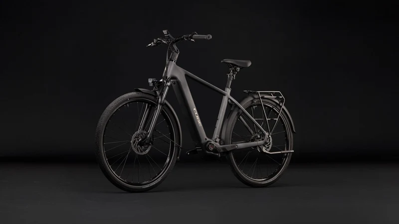 Cube Touring Hybrid Deluxe SLX 800 Wh E-Trekkingbike Diamant 28" slabgrey´n´chrome