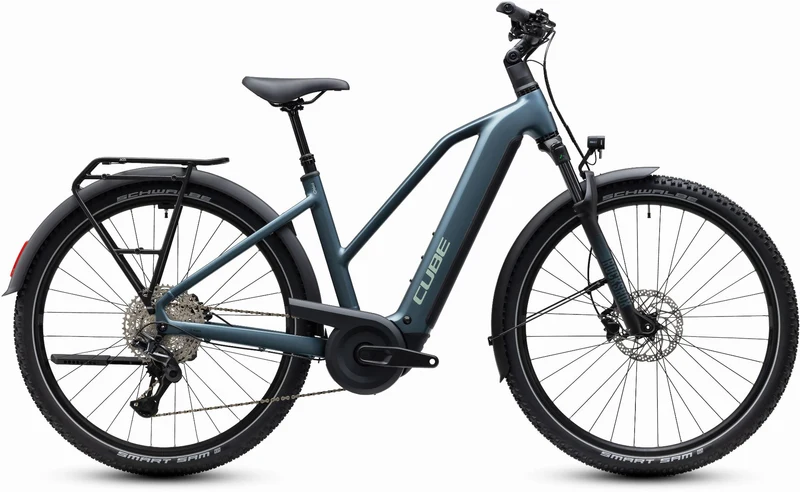 Cube Nuride Hybrid Pro 800 Wh E-Trekkingbike Trapeze 28" deepteal´n´blue