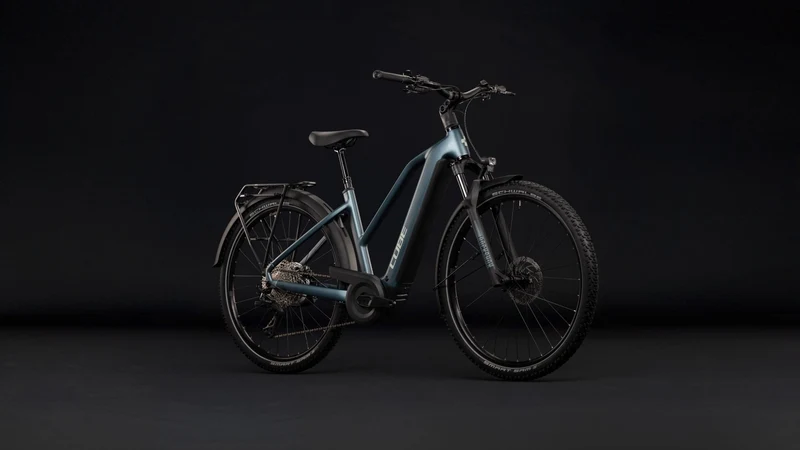 Cube Nuride Hybrid Pro 800 Wh E-Trekkingbike Trapeze 28" deepteal´n´blue