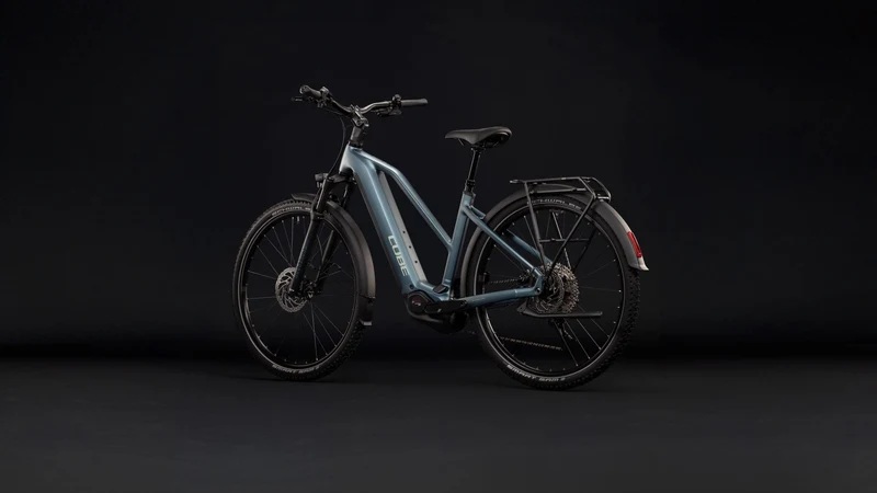 Cube Nuride Hybrid Pro 800 Wh E-Trekkingbike Trapeze 28" deepteal´n´blue
