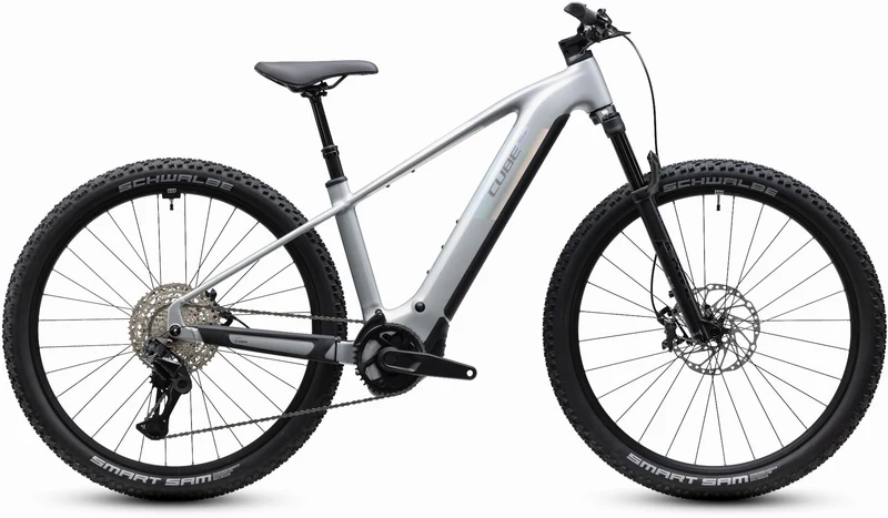 Cube Reaction Hybrid SLX 800 Wh E-Bike Hardtail Diamant platinum´n´reflex
