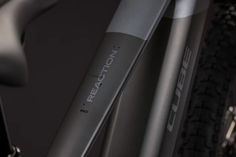 Cube Reaction Hybrid Race 800 Wh E-Bike Hardtail Diamant slabgrey´n´chrome