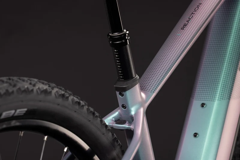 Cube Reaction Hybrid Pro 800 Wh E-Bike Hardtail Diamant polarlight´n´black