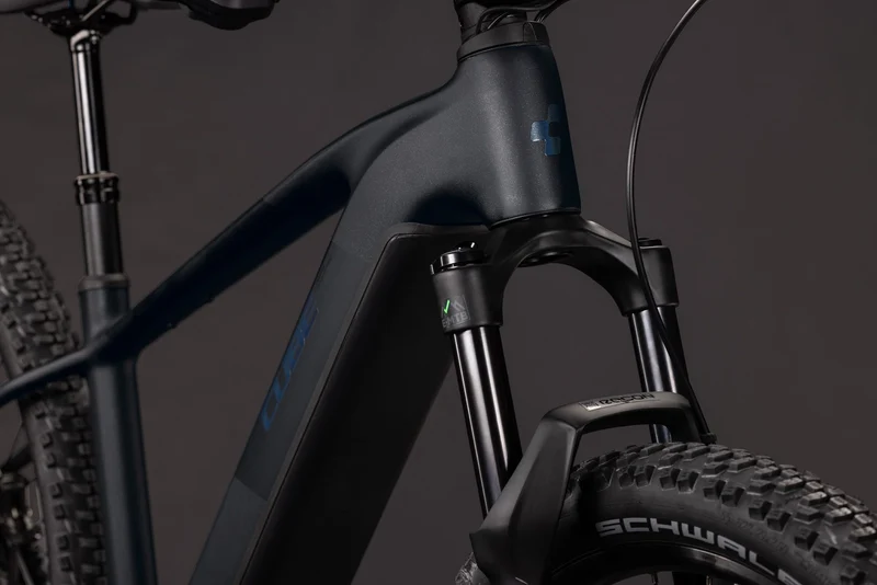 Cube Reaction Hybrid Pro 800 Wh E-Bike Hardtail Diamant silverdust´n´prism