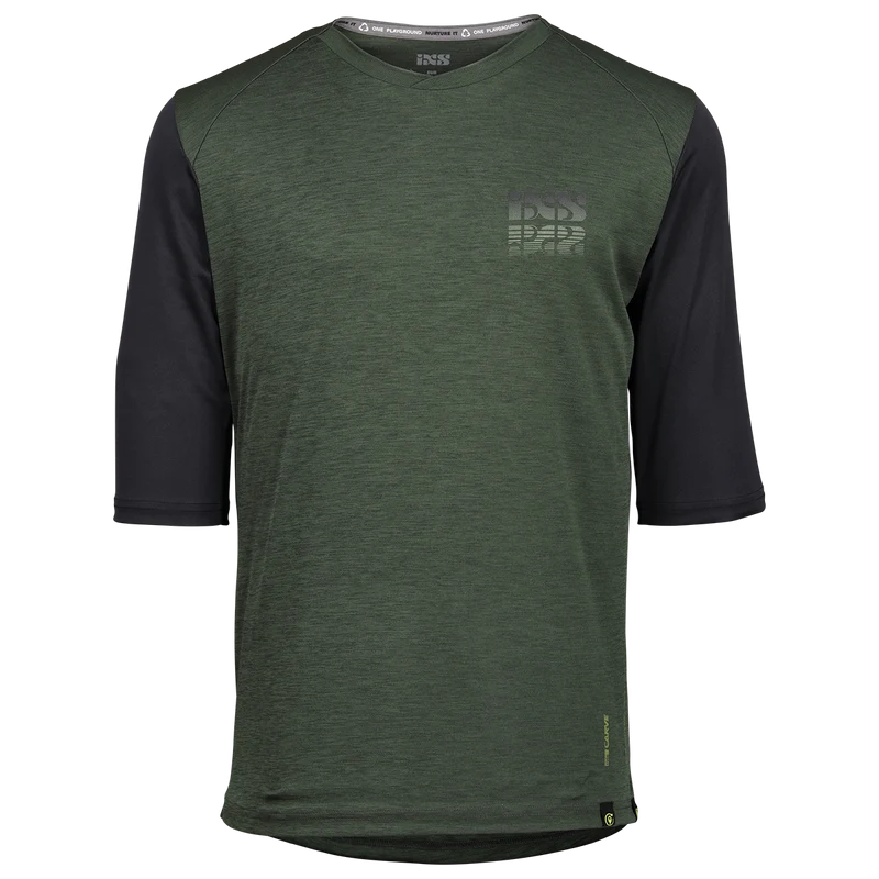 Carve X Jersey olive-solid black