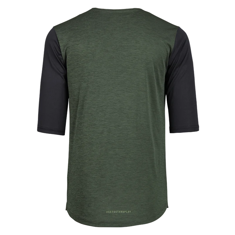 Carve X Jersey olive-solid black