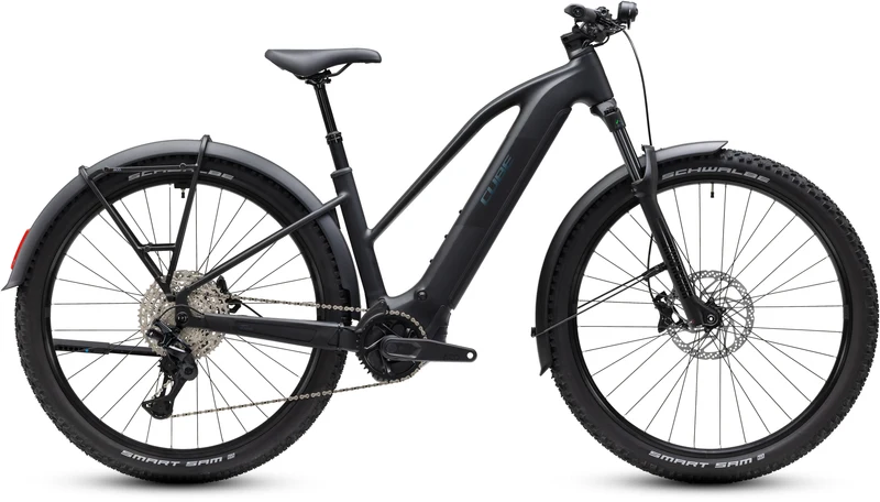 Cube Reaction Hybrid Pro 800 Wh FE E-Bike Hardtail Trapeze silverdust´n´prism