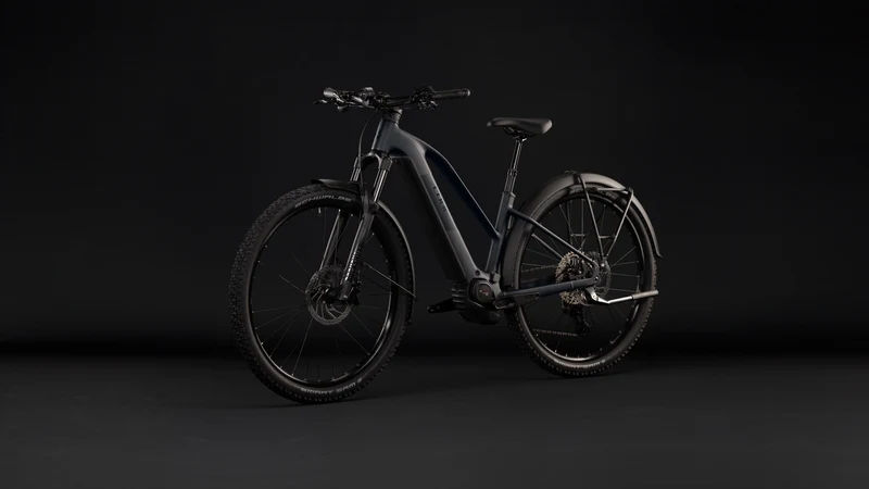 Cube Reaction Hybrid Pro 800 Wh FE E-Bike Hardtail Trapeze silverdust´n´prism
