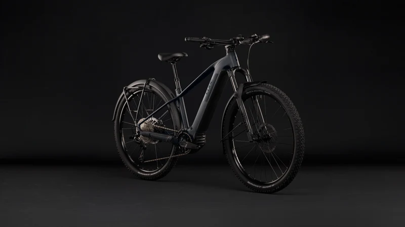 Cube Reaction Hybrid Pro 800 Wh FE E-Bike Hardtail Diamant silverdust´n´prism