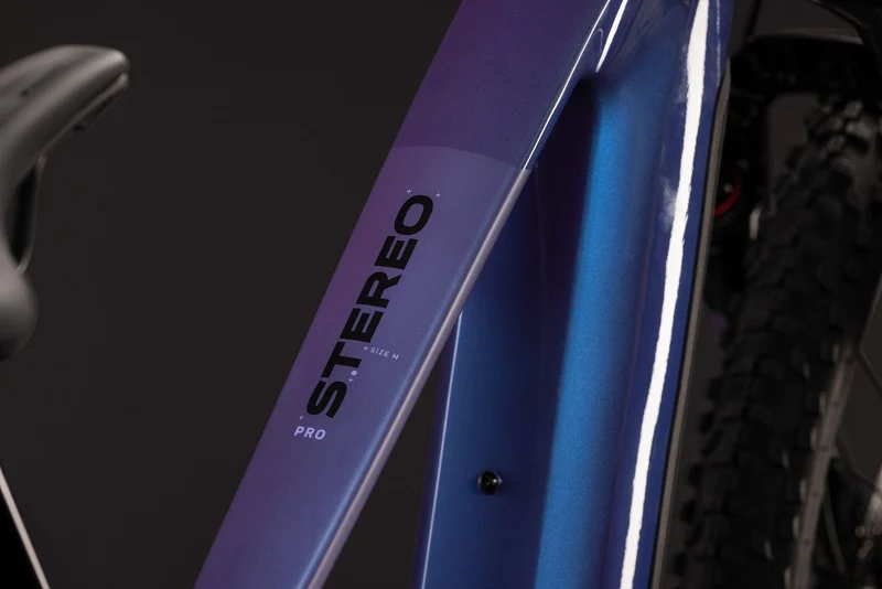 Cube Stereo Hybrid ONE44 Pro 800 Wh E-Bike Fully blueiris´n´purple