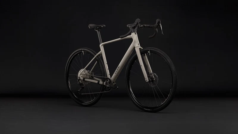 Cube Nuroad EX Gravelbike Diamant oatgrey´n´black
