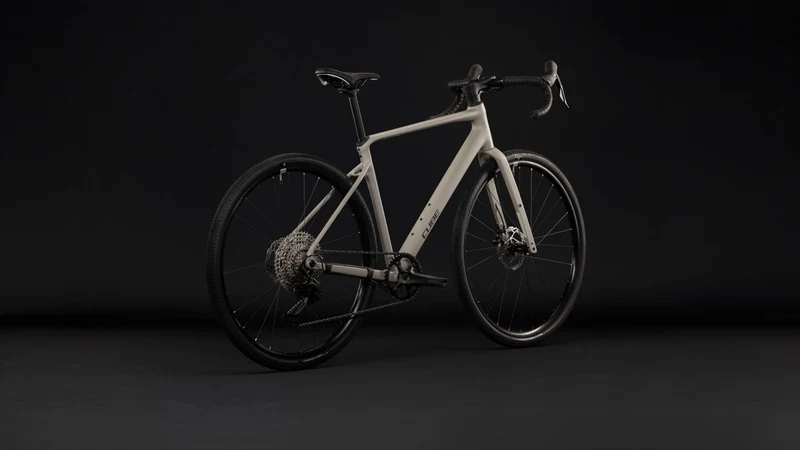 Cube Nuroad EX Gravelbike Diamant oatgrey´n´black