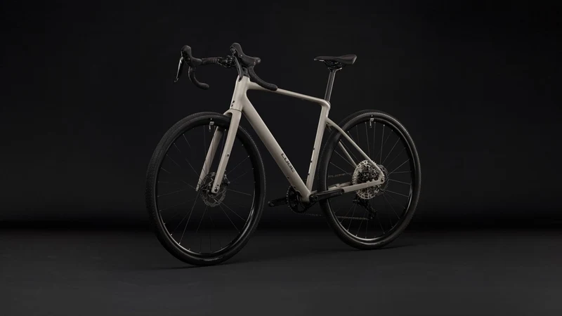 Cube Nuroad EX Gravelbike Diamant oatgrey´n´black