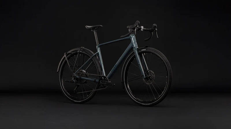 Cube Nuroad Pro FE Gravelbike Diamant 28" taiga´n´blue
