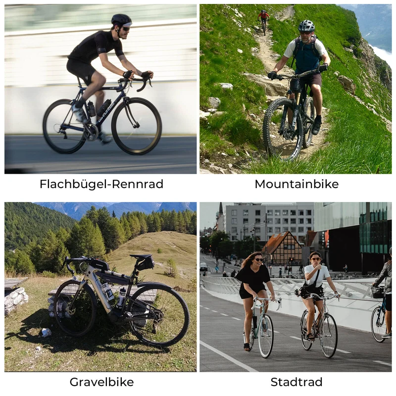 ROCKBROS Leichter Fahrradsattel mit Atmungsaktivität - Für MTB, Rennrad, Gravelbike