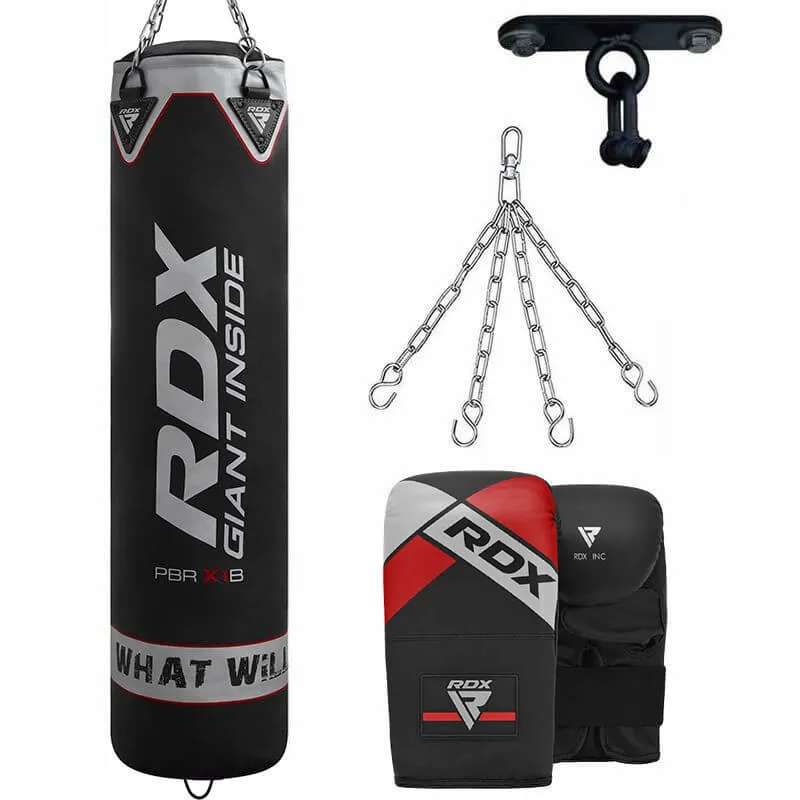 RDX X1 Boxsack mit Handschuhen & Deckenhaken