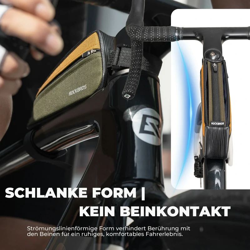 Fahrrad Oberrohrtasche für Schnellen Zugriff Kratzfest & Abriebfest
