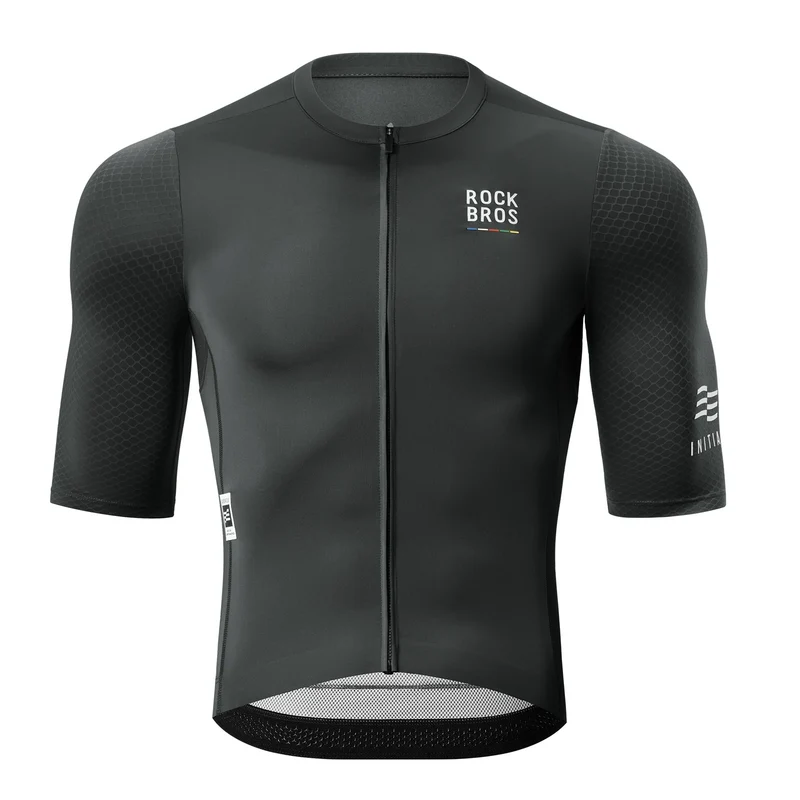ROAD TO SKY Herren Radtrikot Kurzarm mit Taschen