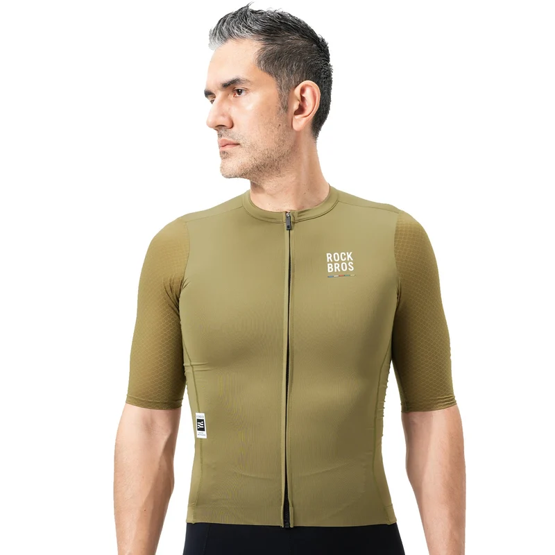 ROAD TO SKY Herren Radtrikot Kurzarm mit Taschen