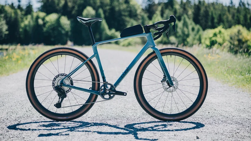 Cube Nuroad C:62 EX Gravelbike Diamant 28" surfblue´n´black