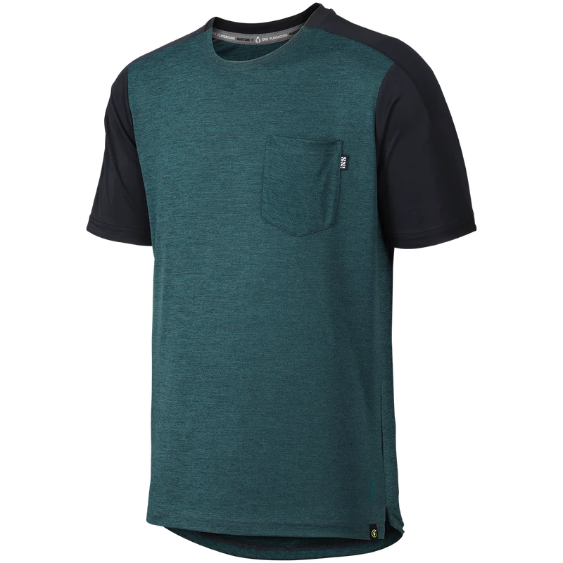 Flow X Kids Jersey everglade-solid black