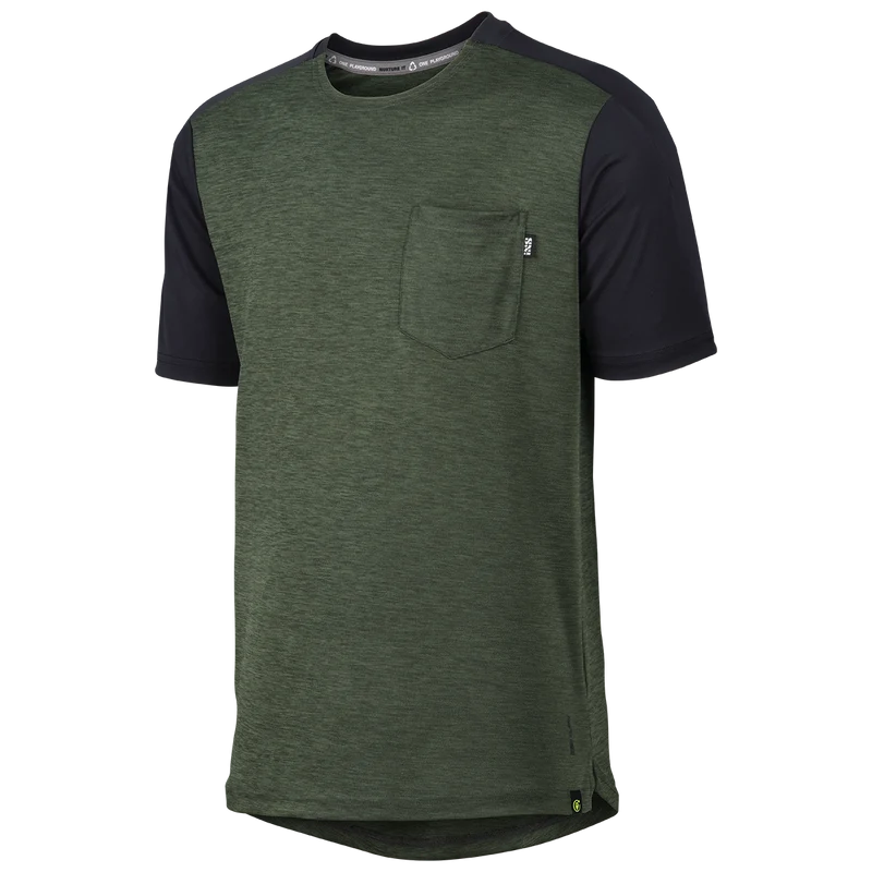 Flow X Jersey olive-solid black