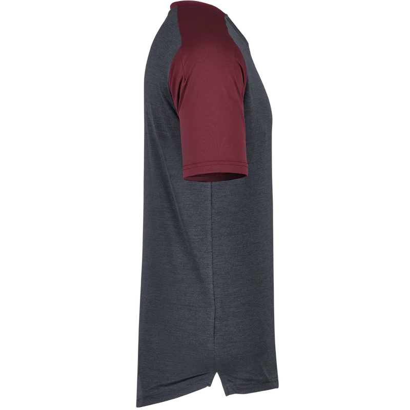 Flow X Jersey schwarz-solid raisin