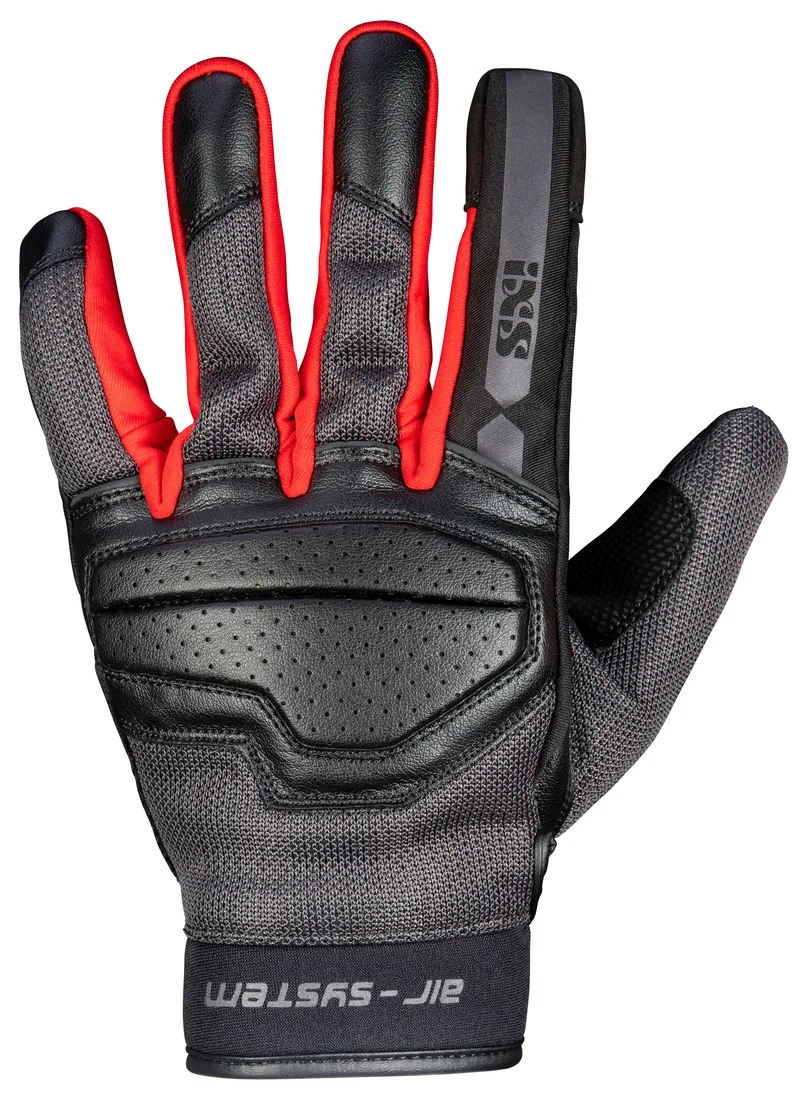 Classic Handschuh Evo-Air schwarz-dunkelgrau-rot