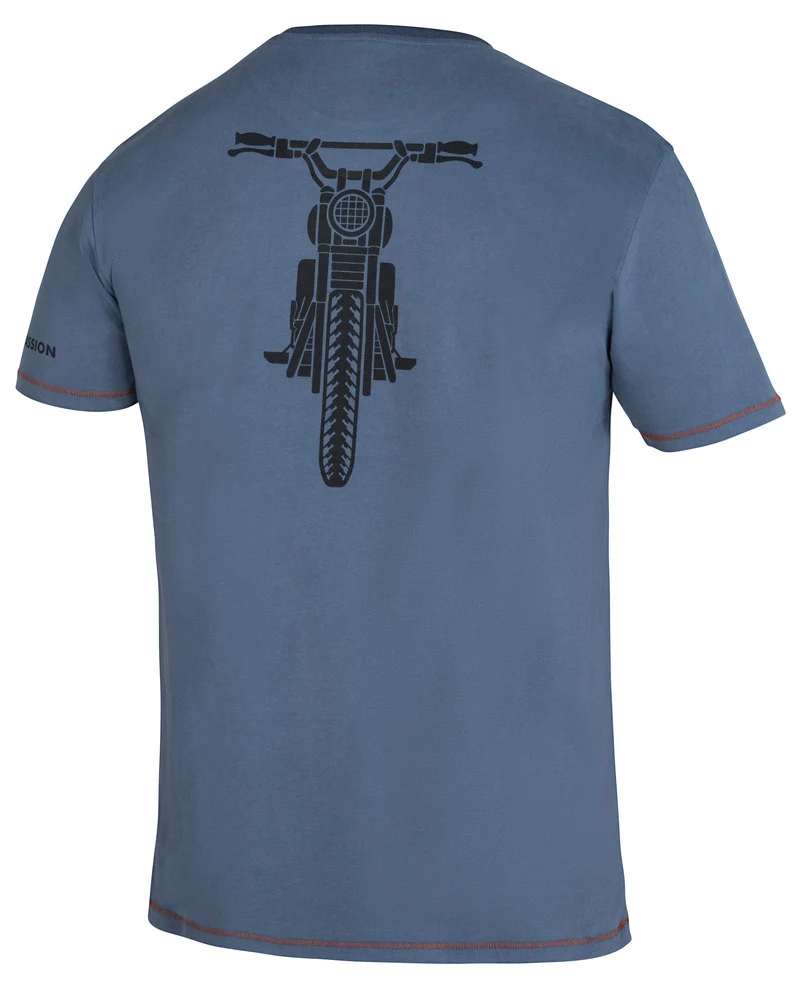 iXS T-Shirt Motorcycle Passion hellblau