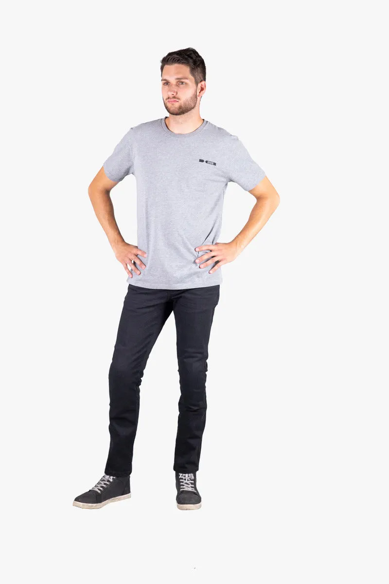 iXS T-Shirt Team grau-schwarz