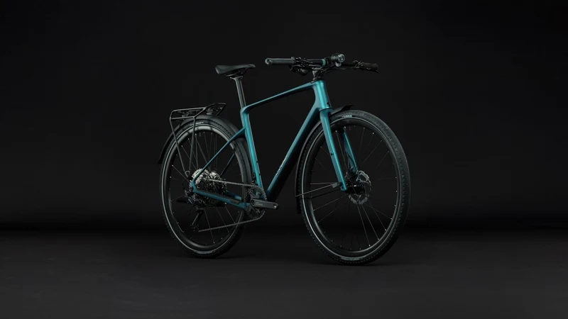 Cube Nulane C:62 SLX FE Fitnessbike Diamant 28" metallicpetrol´n´black
