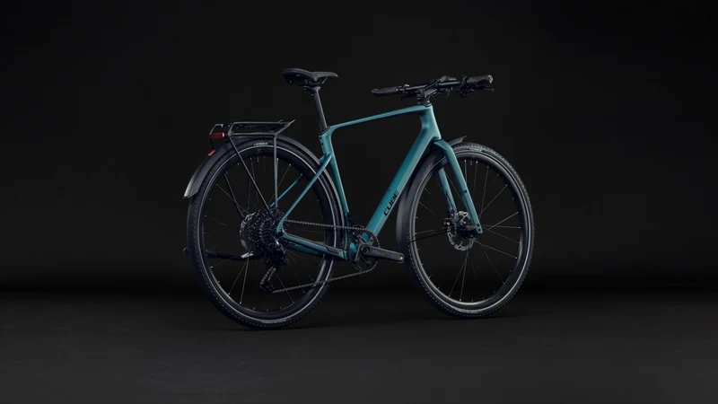 Cube Nulane C:62 SLX FE Fitnessbike Diamant 28" metallicpetrol´n´black