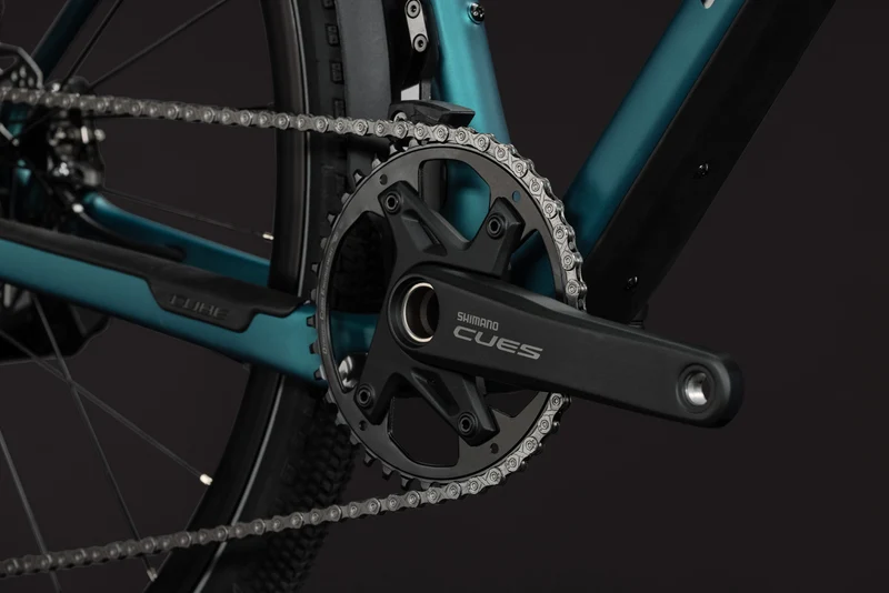 Cube Nulane C:62 SLX FE Fitnessbike Diamant 28" metallicpetrol´n´black