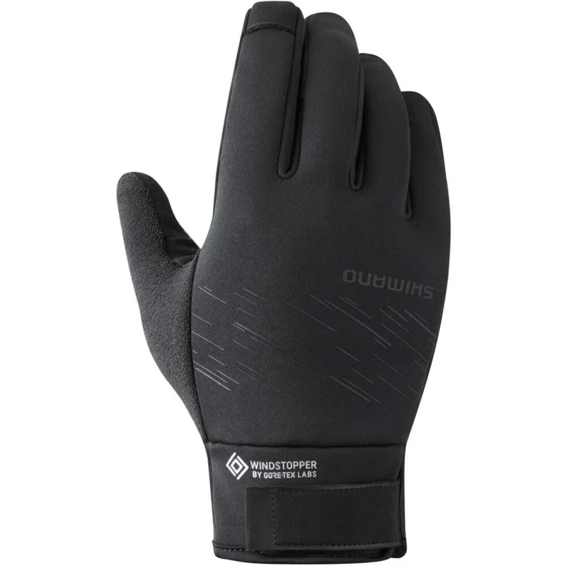 Shimano WINDSTOPPER Insulated Damen Fahrradhandschuhe schwarz