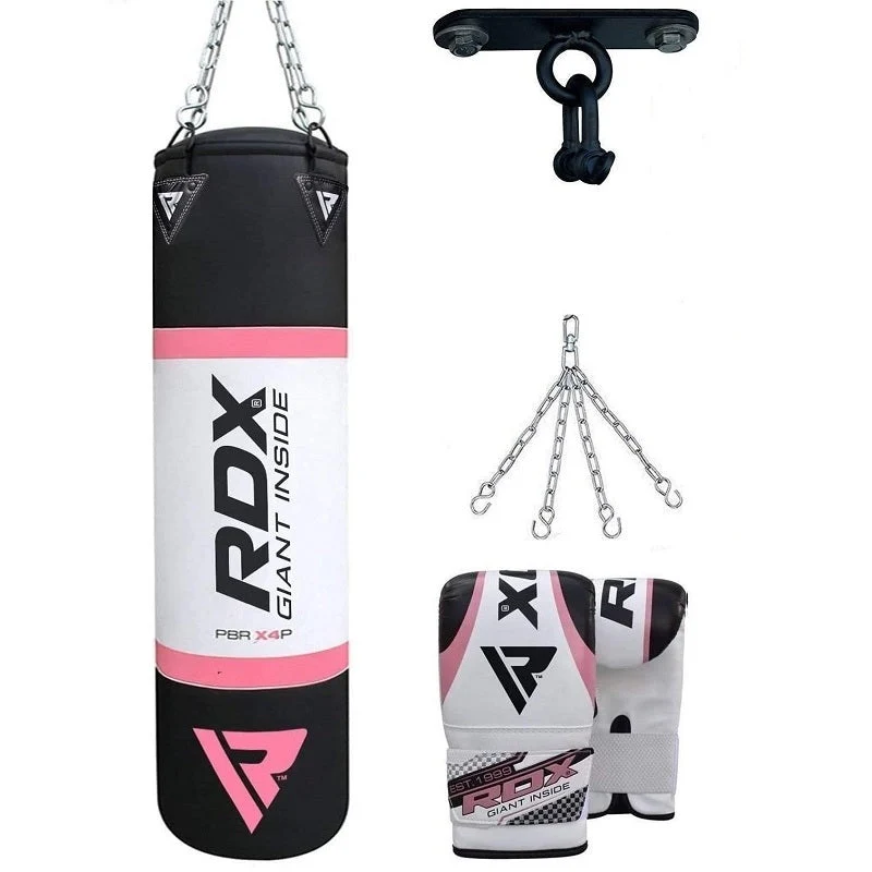 RDX X4 Boxsack mit Handschuhen & Deckenhaken