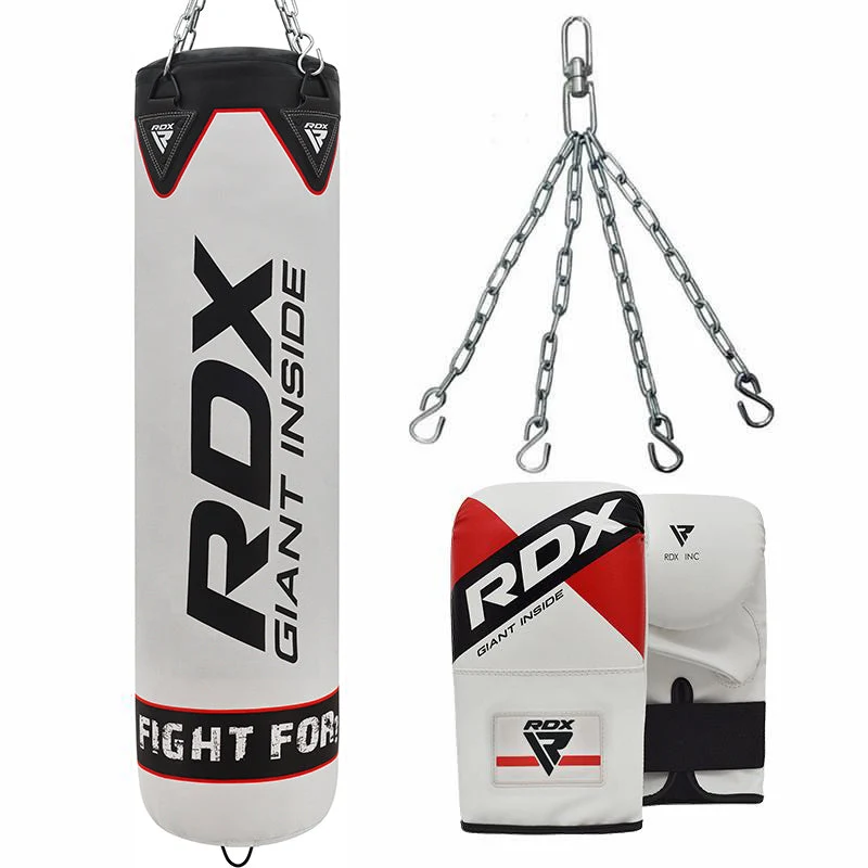 RDX F1 Boxsack Training PU Leder Schwarz