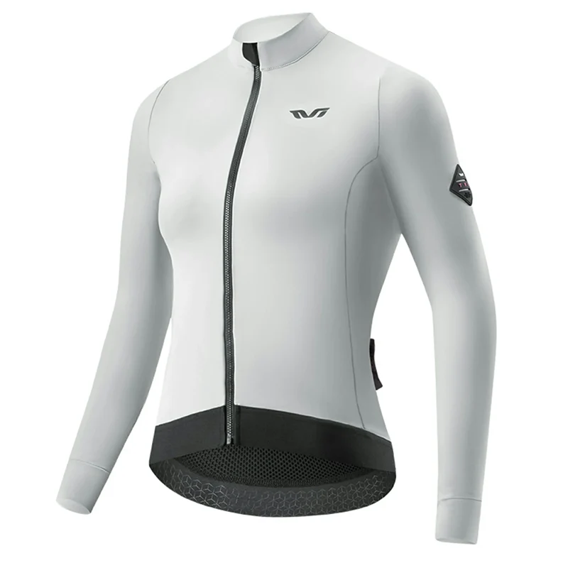 TVI Radtrikot Damen-Radsporttrikot Langarm Warm