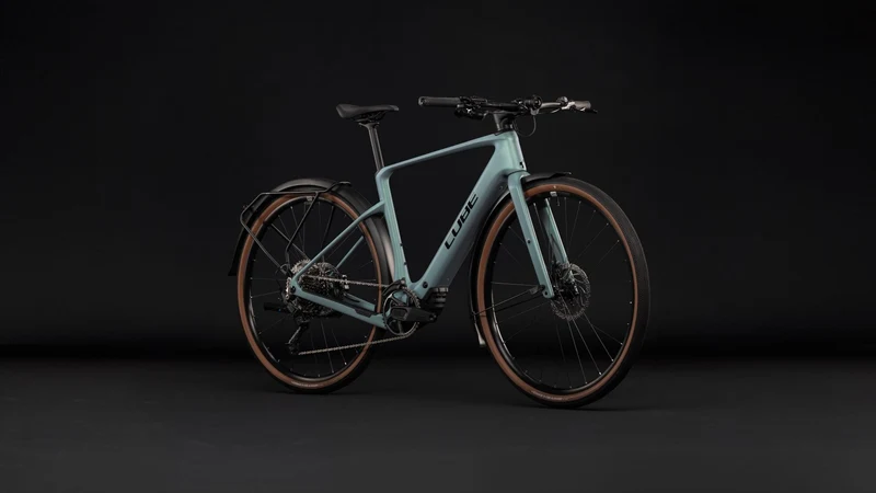 Cube Nulane Hybrid C:62 Race 400X Wh FE E-Gravelbike Diamant 28" seagrey´n´black