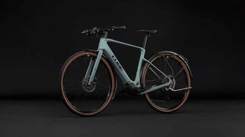 Cube Nulane Hybrid C:62 Race 400X Wh FE E-Gravelbike Diamant 28" seagrey´n´black