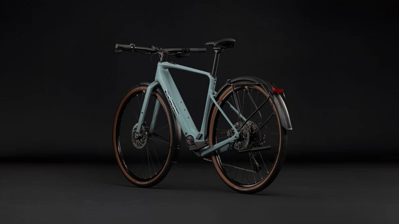 Cube Nulane Hybrid C:62 Race 400X Wh FE E-Gravelbike Diamant 28" seagrey´n´black