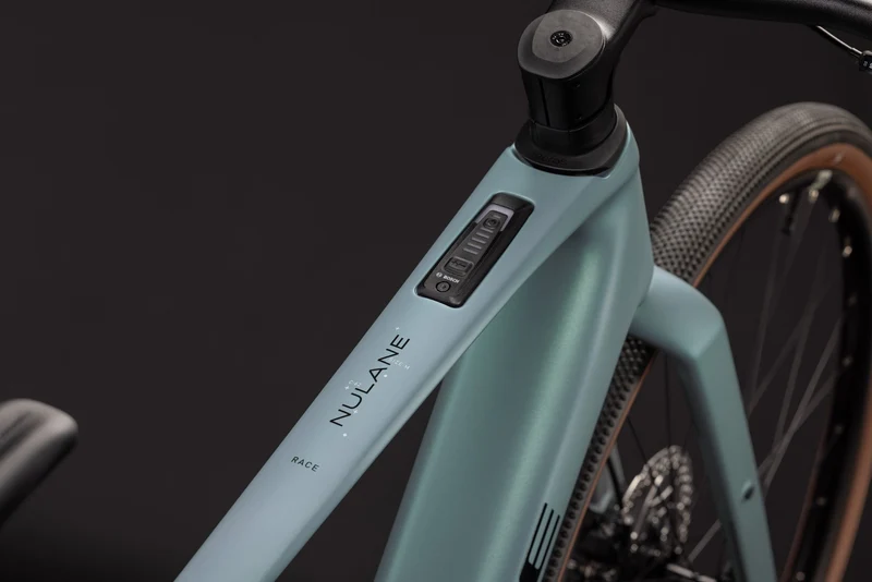 Cube Nulane Hybrid C:62 Race 400X Wh E-Gravelbike Diamant 28" seagrey´n´black