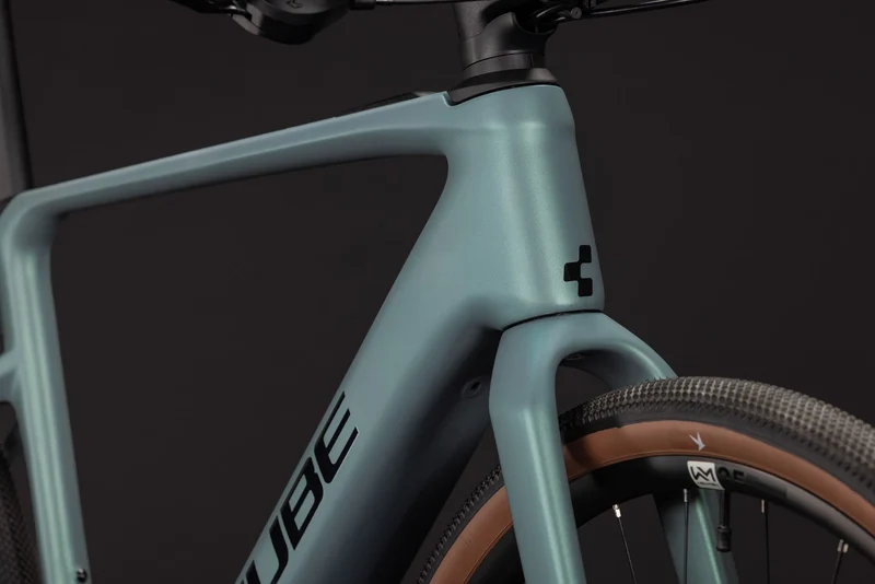 Cube Nulane Hybrid C:62 Race 400X Wh E-Gravelbike Diamant 28" seagrey´n´black