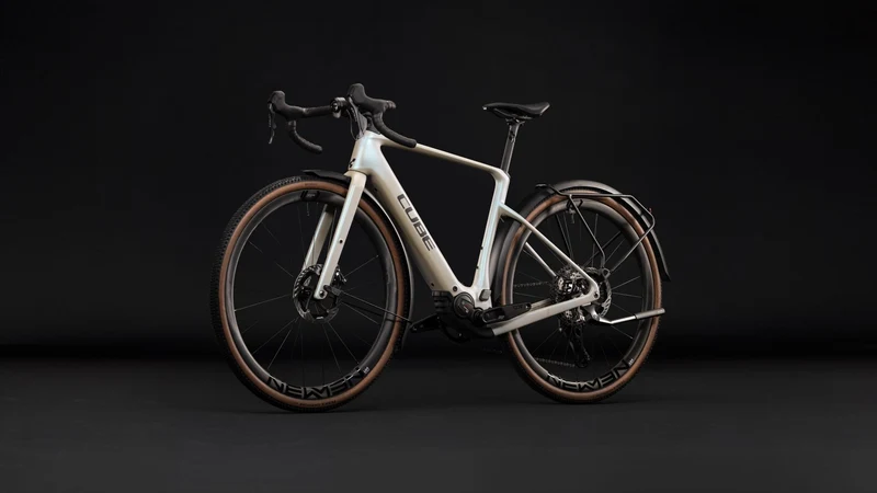 Cube Nuroad Hybrid C:62 SLX 400X Wh FE E-Gravelbike Diamant 28" glintsand´n´black