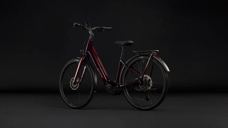 Cube Kathmandu Hybrid C:62 SLX 400X Wh E-Trekkingbike Easy Entry 28" liquidred´n´red