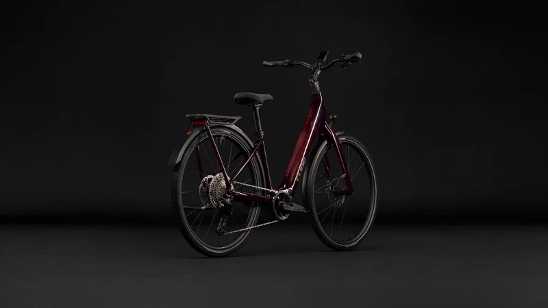 Cube Kathmandu Hybrid C:62 SLX 400X Wh E-Trekkingbike Easy Entry 28" liquidred´n´red