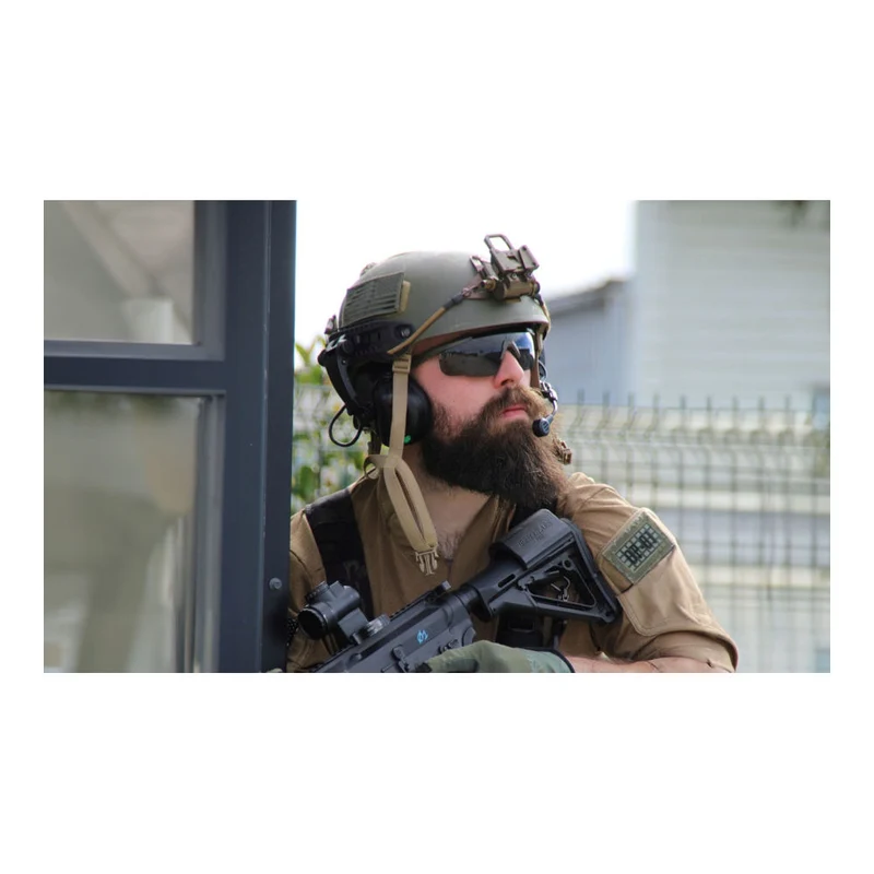 Wiley X - Saber Advanced Ballistic Goggles in Grün  3 Gläser
