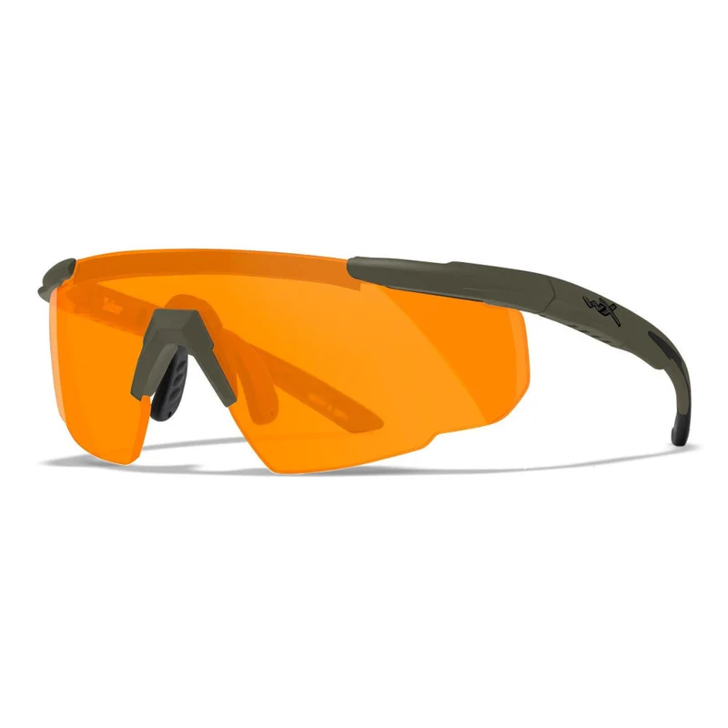 Wiley X - Saber Advanced Ballistic Goggles in Grün  3 Gläser